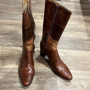 Naturalizer Patsy Multi Leather Heeled Boots